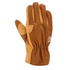 Carhartt Duck-Synthetic Leather Open Cuff Glove - GW0793M