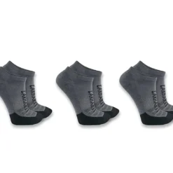 Carhartt Force Midweight Logo Low Cut Sock - 3 Pack