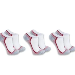 Carhartt Force Womens Midweight Low-Cut Sock - 3 Pack