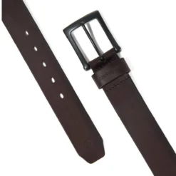 Carhartt Mens Anvil Brown Leather Box Buckle Belt -Deals Bijou Flare Store P2849540 3 89020.1694804440