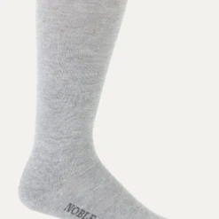 Noble Outfitters Mens 6 Pack Over The Calf Sock Heather Grey
